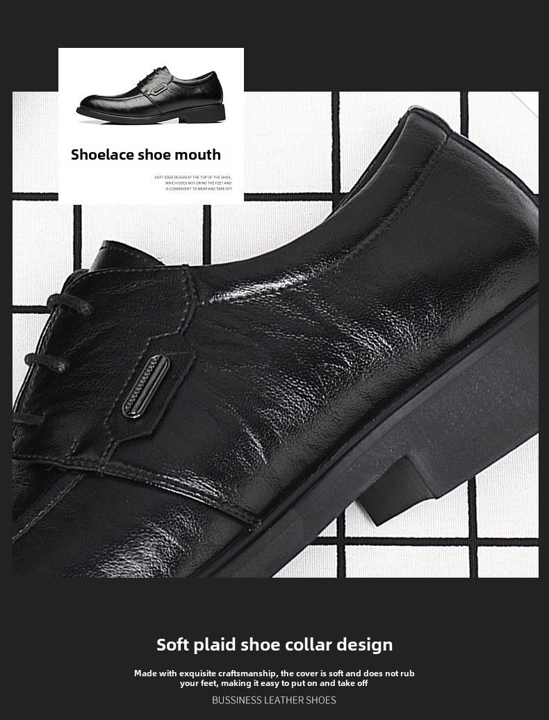 Lederschuhe Herren Derby Britischer Stil Bräutigam Hochzeit Herbst Rindsleder Spitz Kleid Business Herrenschuhe_voghion.com