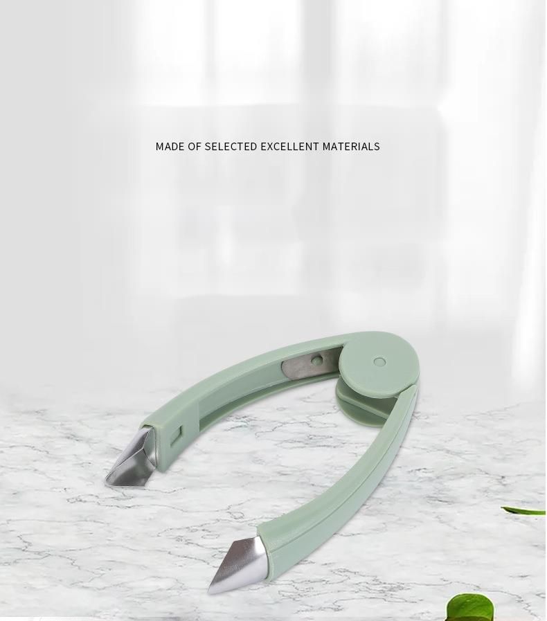 Multifunctional Stainless Steel Fruit Strawberry Clip Seed Remover Pineapple Tweezers_voghion.com