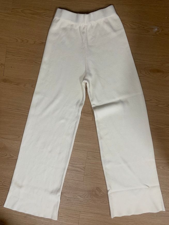 Dameskleding nieuwe pakken voor vrouwen verdikt vest hoge kraag gebreide trui wijde pijpen broek driedelig pak herfst en winter_voghion.com
