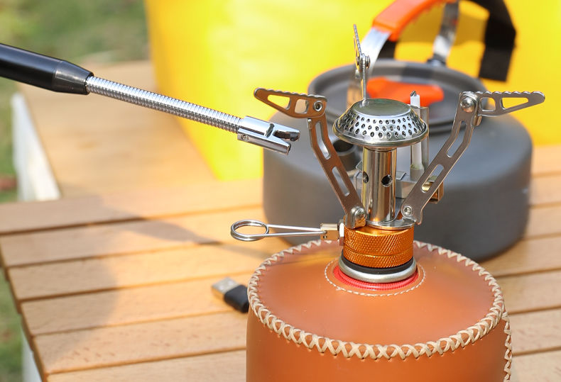 Electronic Pulse Outdoor Camping BBQ Portable Torch Home Kitchen Gas Stove Burner Igniter Machine Stick_voghion.com