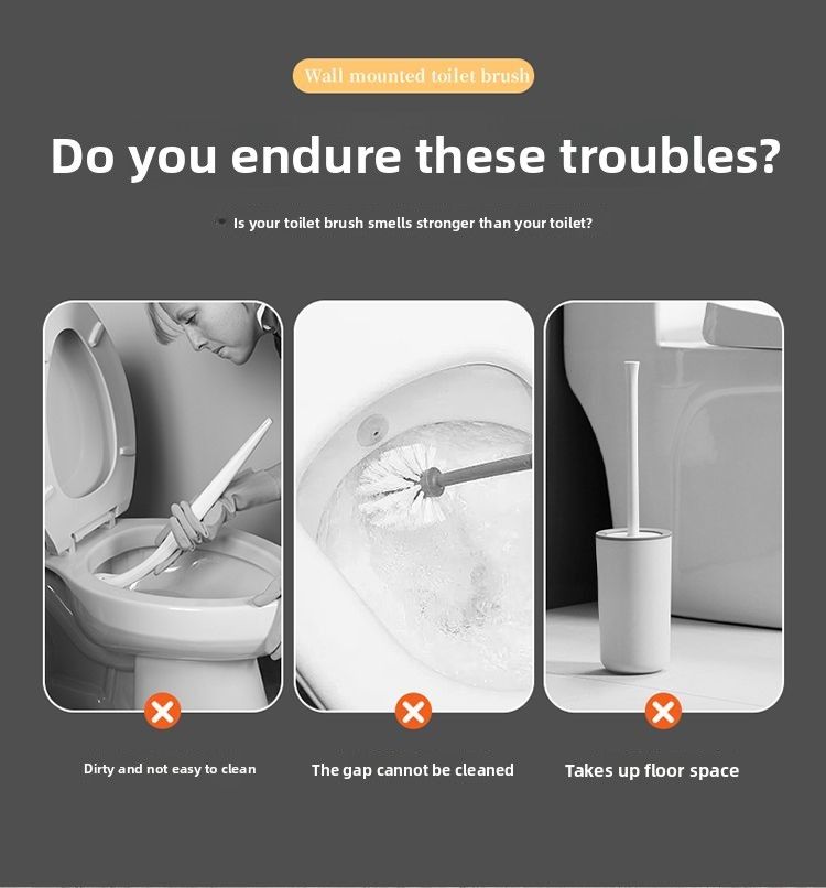 Long Handle Wall Brush - Hard-to-Reach Area Cleaner | Flexible Design
_voghion.com