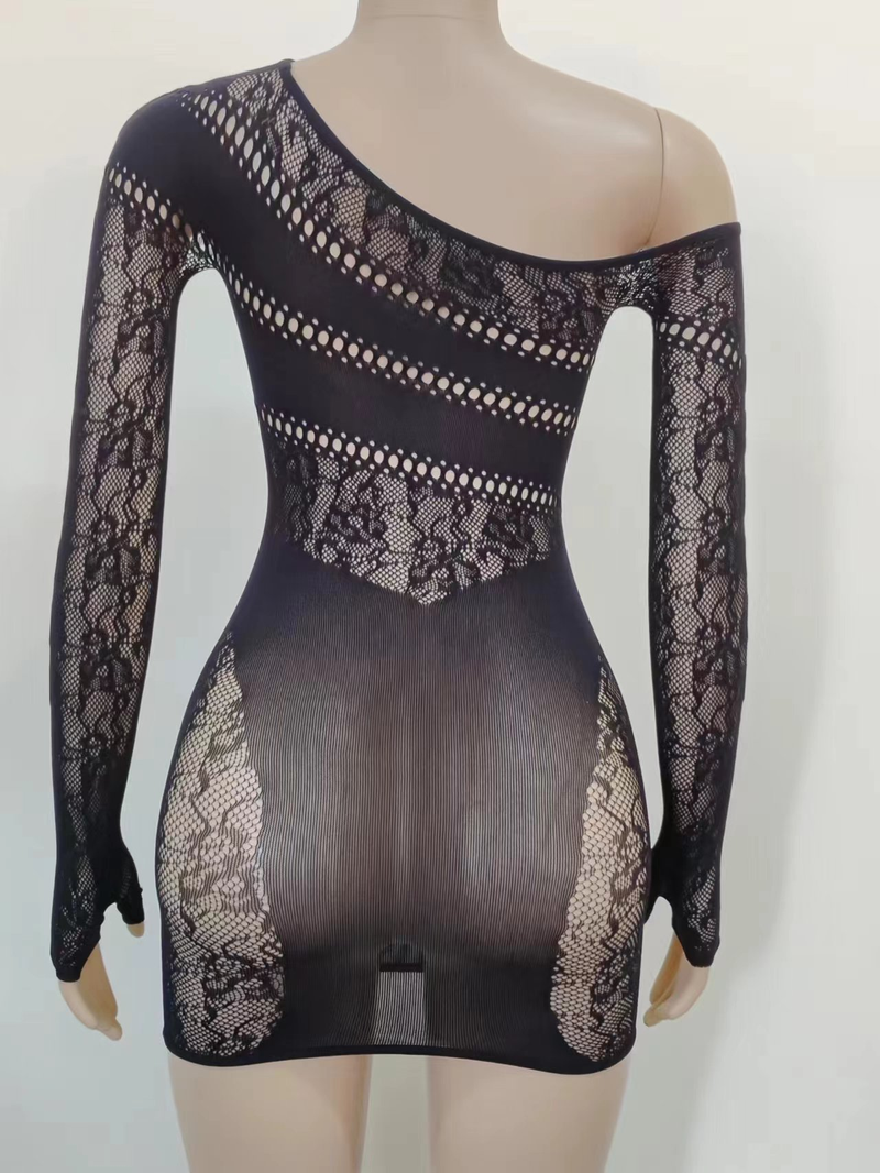 Body in rete da donna Body in rete con glitter erotici_voghion.com