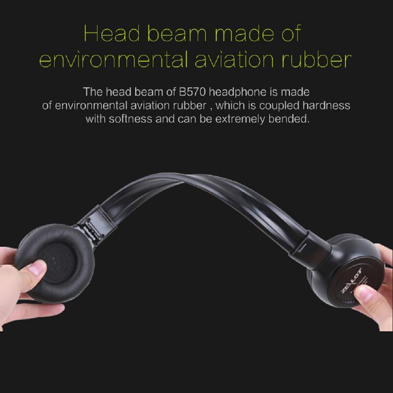 Cuffie wireless radio over-ear compatibili con Bluetooth, auricolari stereo per computer e telefono, supporto audio FM._voghion.com