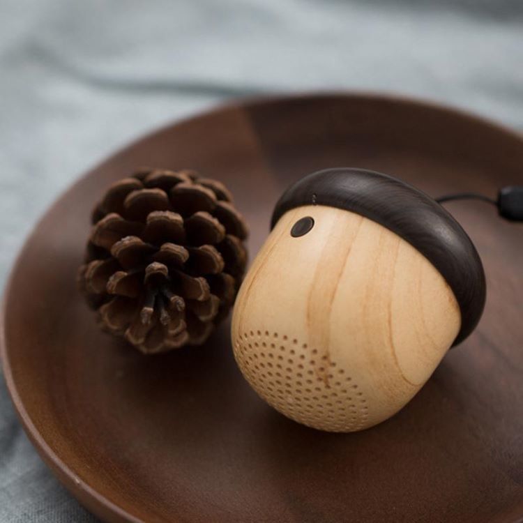 Mini Portable Nut Wireless Bluetooth Speaker Mobile Small Cannon Outdoor Hiking Travel Subwoofer_voghion.com