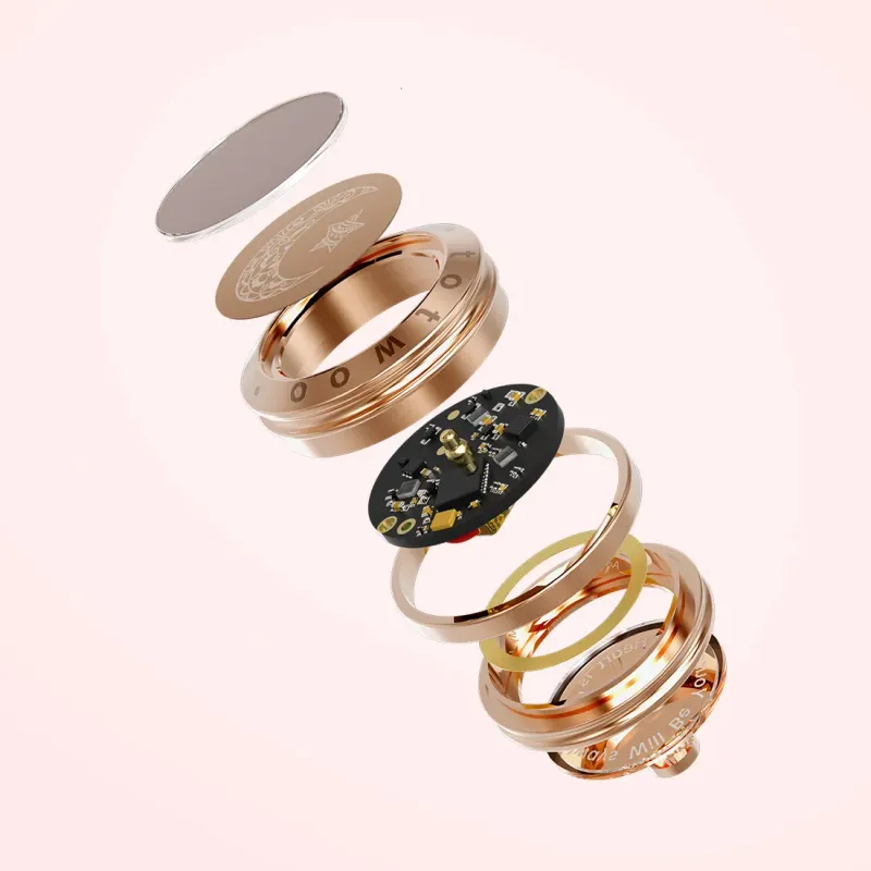 Braccialetti con perline Totwoo a lunga distanza, luminosi e vibranti, per coppie, regali di coppia, braccialetto intelligente Sole Luna Amore_voghion.com