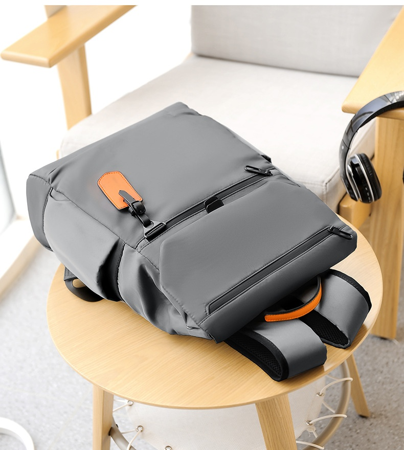 Trendy Casual Waterproof Travel Computer Bag, High Middle School, College Student Backpack, Men's Bag_voghion.com