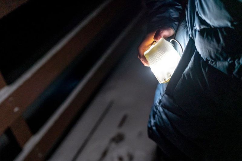 Cross-Border New Portable Inflatable Folding Pony Camp Tent Camping Outdoor Light_voghion.com