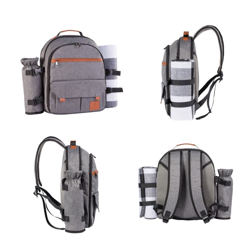 Bolsas funcionales, superventas, mochila de picnic para 2/4 personas con manta, cesta de picnic, conjunto para 2/4 personas con familia y pareja_voghion.com