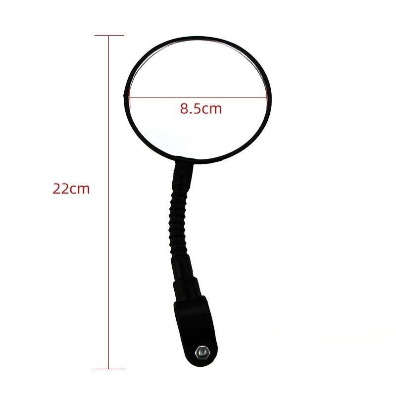 Bicycle Rearview Mountain Bike Reversing Reflector Convenient Installation Large Field Of View Wide Angle Rotatable_voghion.com