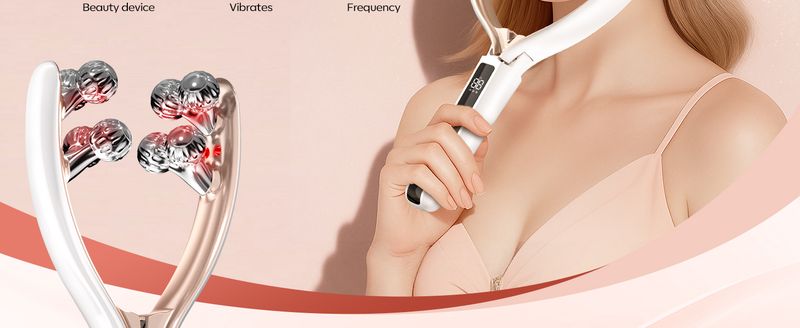 Facial Slimming Massager Red-Light-Therapy-for-Face And Neck,Vibrating Facial Massager With Thermals For Wrinkles, Double Chin,Firming And Lifting_voghion.com