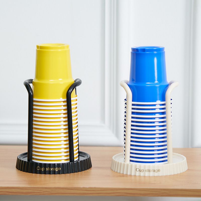 Paper Disposable Desktop Taker Multifunctional Storage Rack Home Coffee Tea Cup Holder_voghion.com