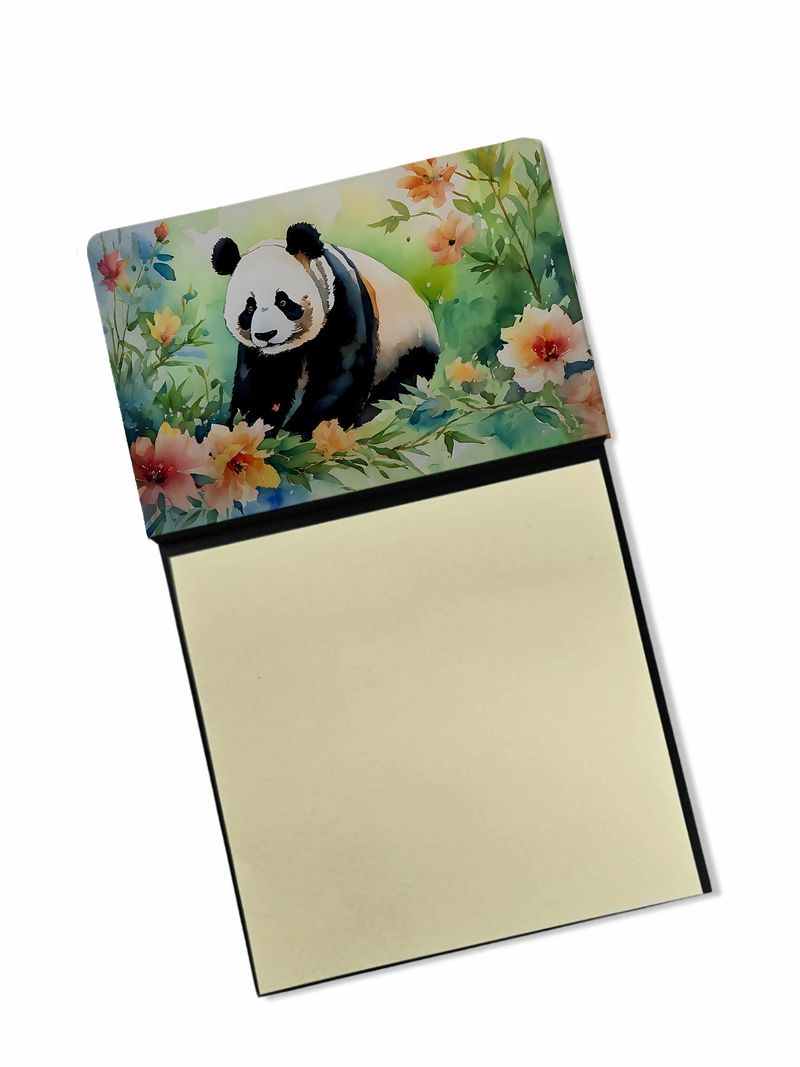NEW Panda Sticky Note Holder Refillable Dispenser Self-Sticky Note Pads, Memo Pads Blank Desk Accessories_voghion.com