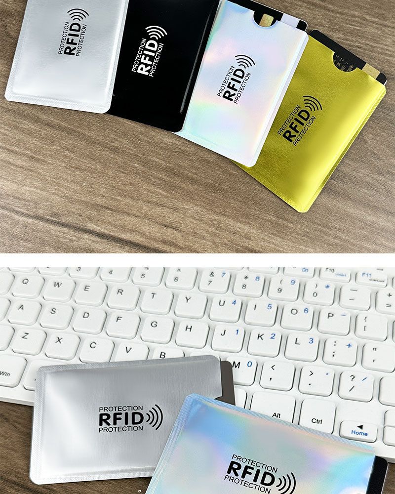 Alumínium fólia mágnesmentesítő hüvely Rfid lopásgátló kefevédő Nfc lézerhüvely vízálló karcálló hüvely_voghion.com