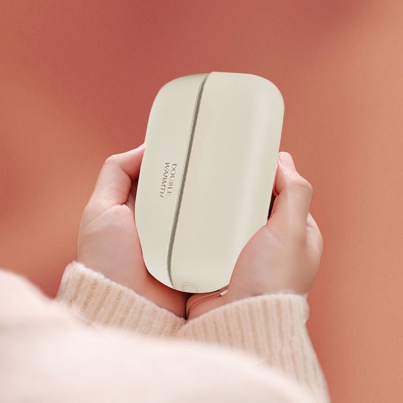 Scaldamani elettrico magnetico 2 in 1, 3 impostazioni di temperatura, mini scaldamani tascabile diviso per donne, uomini e bambini_voghion.com