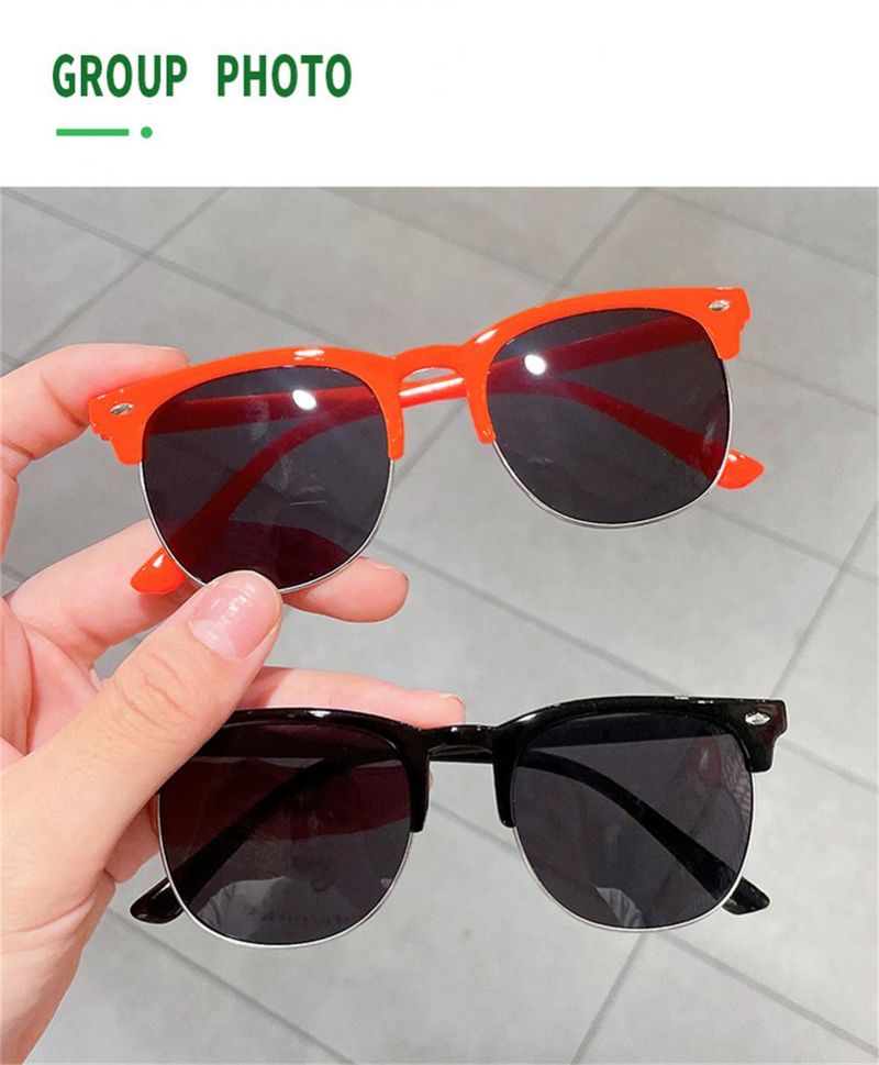 Niños resistentes a los rayos UV y gafas de sol de moda para niñas_voghion.com