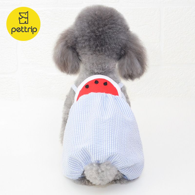 Beitu Spring Summer Pet Puppy Small Pumpkin Pants Overalls Dog Clothes_voghion.com