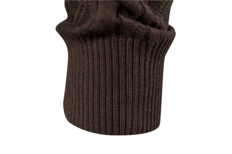 Herenkleding Cardigan Heren V-hals Lange Mouw Trui Heren Dikke Trui Hipster Heren Gebreide Cardigan Jas_voghion.com