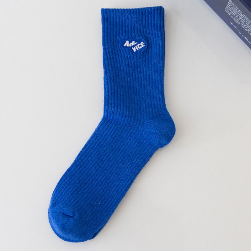 6 paia di calzini lunghi da uomo a metà polpaccio Zhuji da donna, sportivi, in cotone, assorbenti del sudore, autunnali e invernali_voghion.com