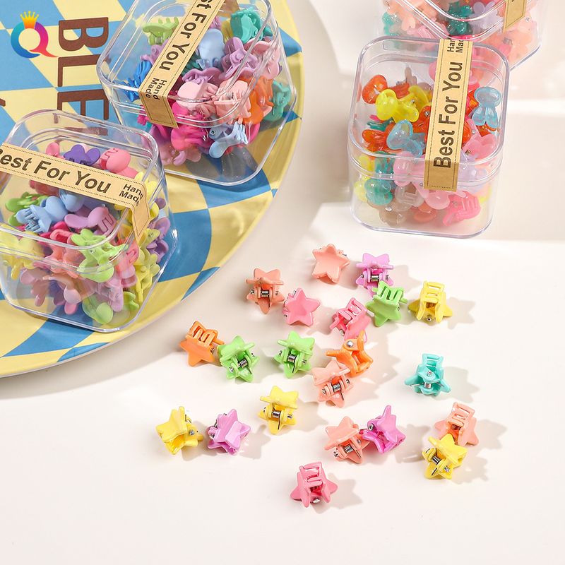 Unisex Κλιπ Μαλλιών σε Χρώμα Καραμέλας Μικρό Κουτί Κλιπ Χρωματιστή Πλεξούδα Μικρό Κλιπ Κλιπ Σπασμένες Φράντζες Κλιπ Κλιπ Κλιπ Κλιπ_voghion.com