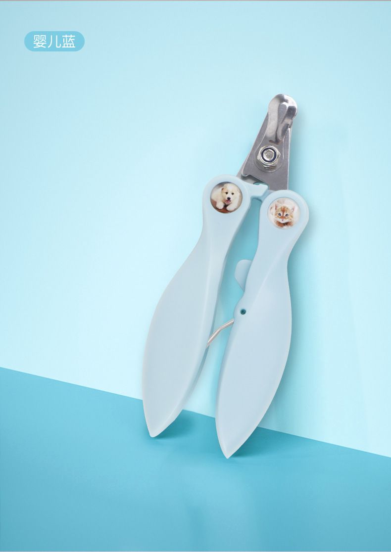 Pet Clippers For Dogs Cats, Beginner's Tool, Stainless Steel Nail Grinder And Clipper All-in-One_voghion.com