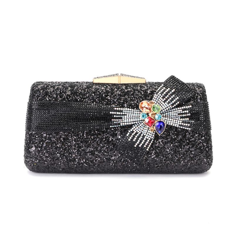 Frauen Heißer Diamant Mit Blume Dekoration Schuhe Tasche Set Einfache_voghion.com