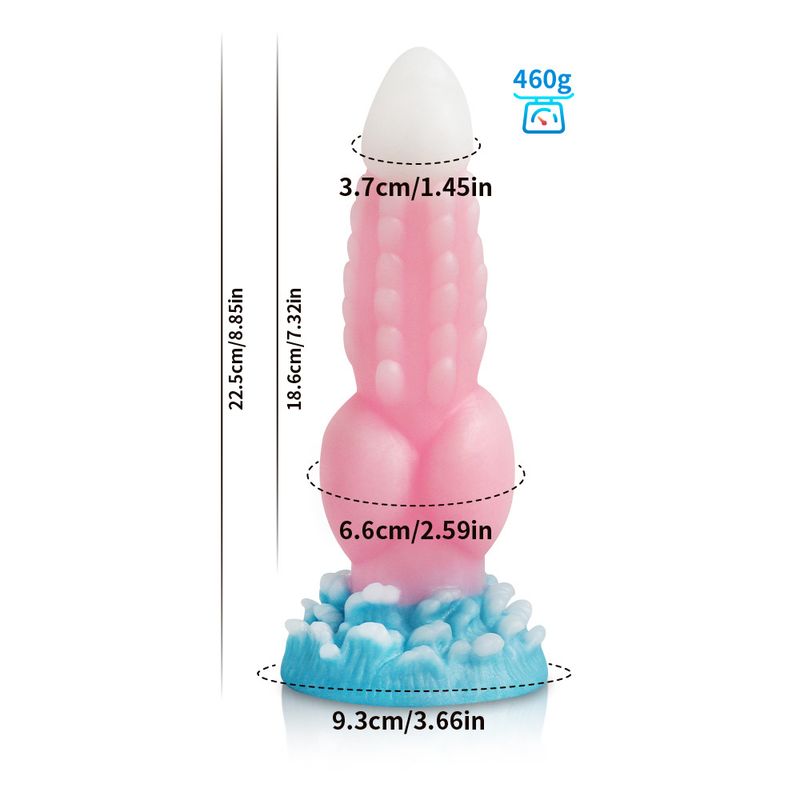 Leuchtender Analplug in gemischten Farben, speziell geformt, für Erwachsene, Spaß, alternatives Sexspielzeug, SM-Masturbator für Frauen, Dildo_voghion.com