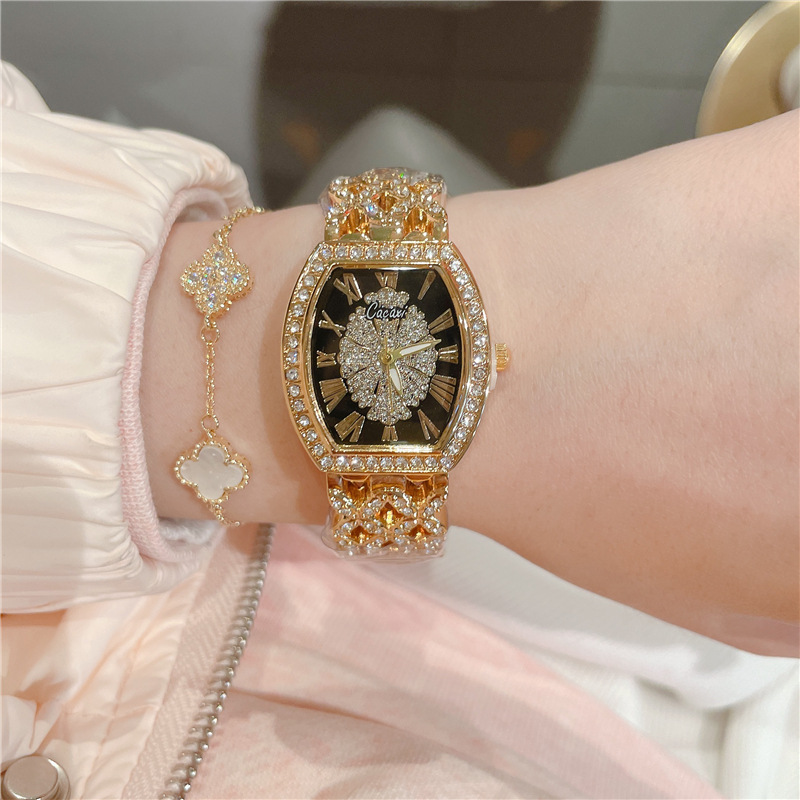 Orologio da donna Orologio con diamanti Orologio da donna al quarzo Orologio_voghion.com