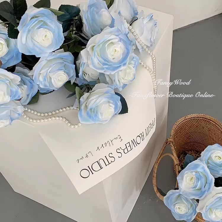 Hand Felt Rose Simulation Hand Held Bouquet Home Decoration Flower Arrangement Ornaments Artificial Flowers Simulated Flowers High End Sense Of Life_voghion.com