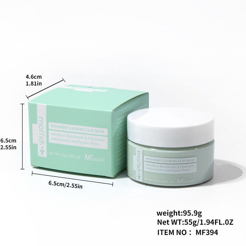 Treatments & Masks Mugwort Calming Mud Mask Apply Mask Cream_voghion.com