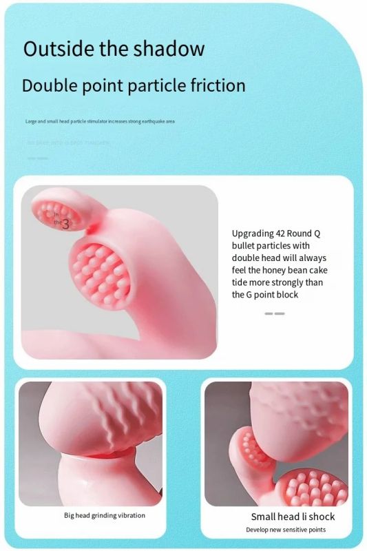 Vibromasseur lapin 3 en 1, gode, léchage de langue, jouets sexuels anaux_voghion.com