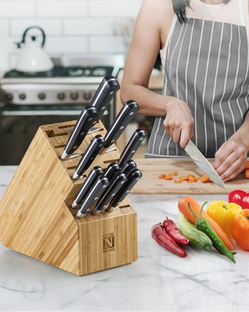 Kompleti kuhinjske posode Cook N Home, 12-delni osnovni lonci in ponve iz nerjavečega jekla, srebrni_voghion.com