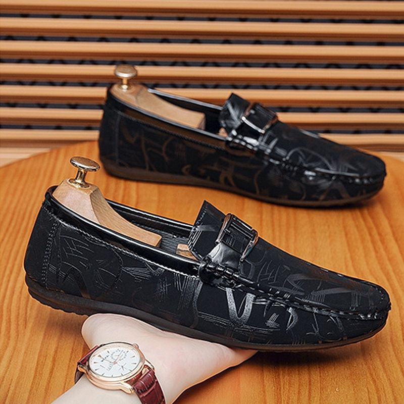 SHLIANG Herren Freizeitschuhe Marke Fashion Loafers Spaltleder Mokassins Bequeme atmungsaktive Slip-On Bootsschuhe SB089_voghion.com