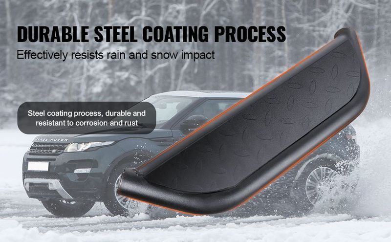 VEVOR Hitch Step For 2" Receiver Universal Trailer Tow Rear Bumper Guard Steel_voghion.com