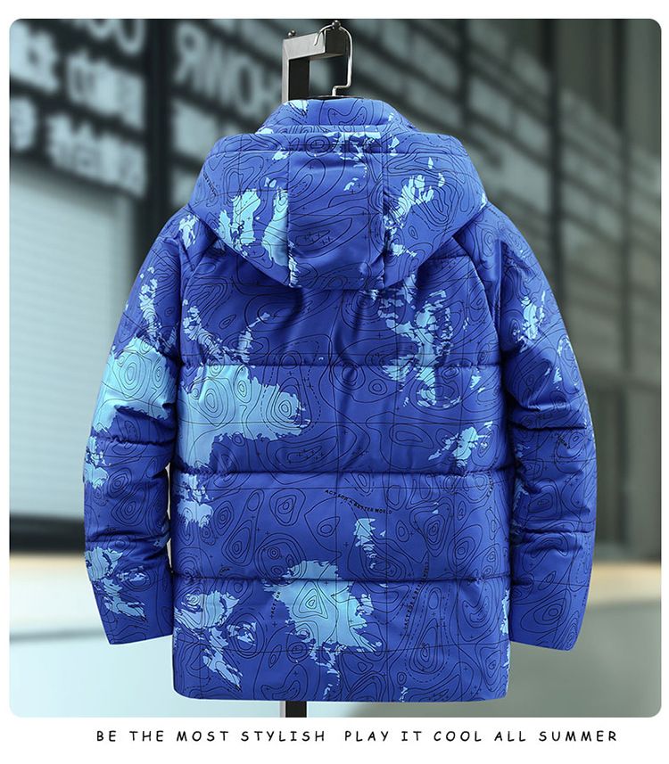 Abbigliamento maschile Giacca in cotone di seta da uomo Giacca invernale 2024 nuova giacca in cotone alla moda coppia più giacca da ragazzo in velluto ispessito_voghion.com