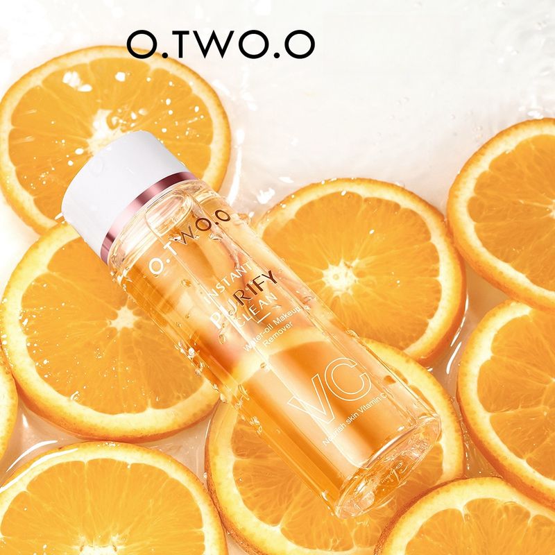 O.TWO.O Water-olie Make-up Remover VC Essense Diep Reinigende Volledige Gezichtsmake-up Instant Purify Cosmetics Residual Voor Alle Huidtypen_voghion.com