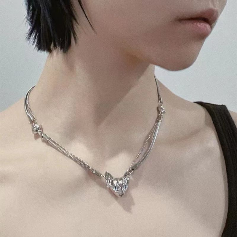 Hot salg Leter leker Choker Jenshin halskjede Genshin Impact fashion, søt kult, mørkt kattehode, dobbeltlags kjede, uvanlig_voghion.com