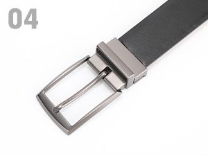 Herrengürtel, Leder, Wendegürtel für Herren, Anzughosen, Golf, 1 3/8 Zoll_voghion.com