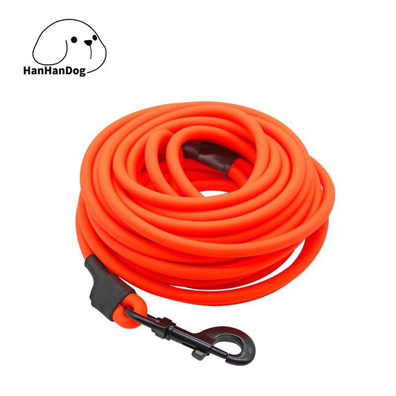 Laisse ronde extensible en PVC, imperméable, résistante à l'usure, au froid et à la traction, pour chiens de petite et moyenne taille_voghion.com