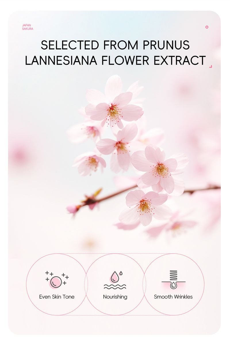 Version Laikou Sakura Peel Off Mask 50g (slang) Rengör porer, återfuktar och återfuktar hudvård_voghion.com