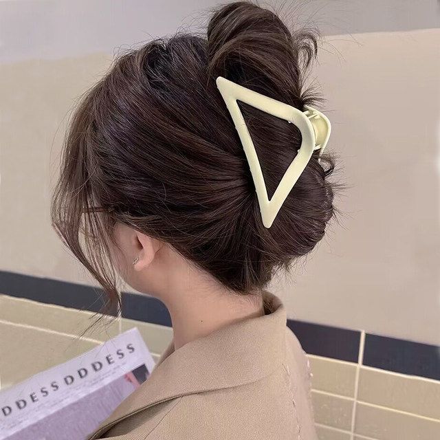 Modni kovinski izdolbeni kremplji za lase Vintage geometrične sponke za lase Lasnice Črne španke Dodatki za lase za ženska pokrivala_voghion.com