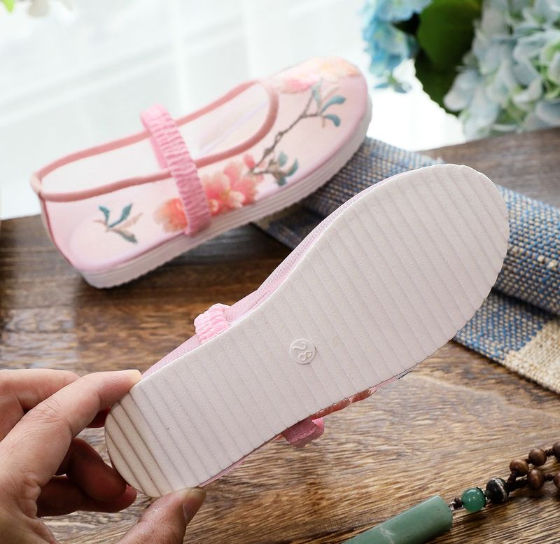 Kinder Sommer Hanfu Mesh bestickt antike Kostüm, chinesischen Stil, und Mittelschule Kinderschuhe, Sandalen_voghion.com