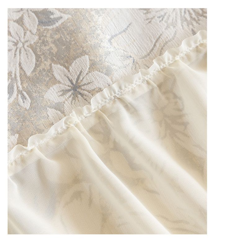 Cuscino per divano con gonna in velluto a righe dritte, resistente e antiscivolo, nuovo autunno/inverno 2025_voghion.com