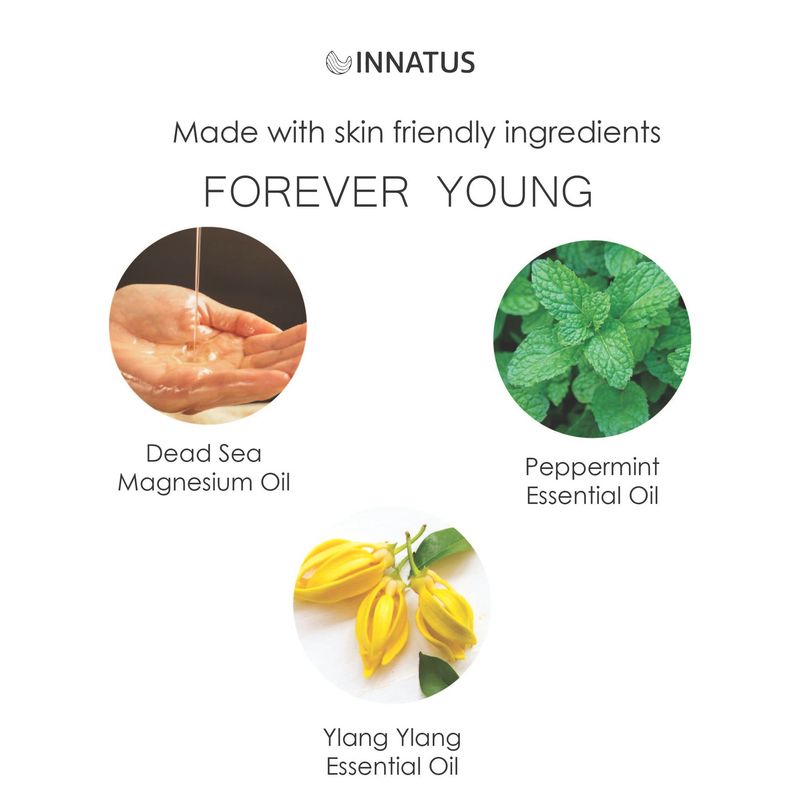 Natural Dead Sea Magnesium Power Up Oil – 4oz Topical Oil For Muscle Relief & Skin Hydration – Infused With Eucalyptus, Rosemary, Peppermint & Spearmint Oils_voghion.com