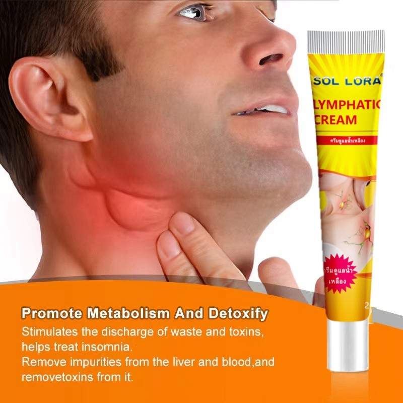 SOL LORA Lemph Tongluo Health Cream, Australian Bread, East, Underarm, Neck Node Scattered Ginger Fever Care Cream_voghion.com