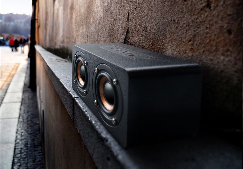 German Bluetooth Wireless Mini Speaker Small Card Slot Desktop Computer Store Exclusive Super Bass Subwoofer_voghion.com