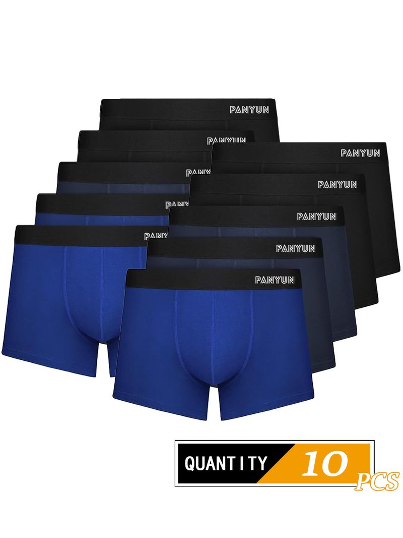 Roupa íntima e pijamas Boxer Briefs de algodão puro_voghion.com