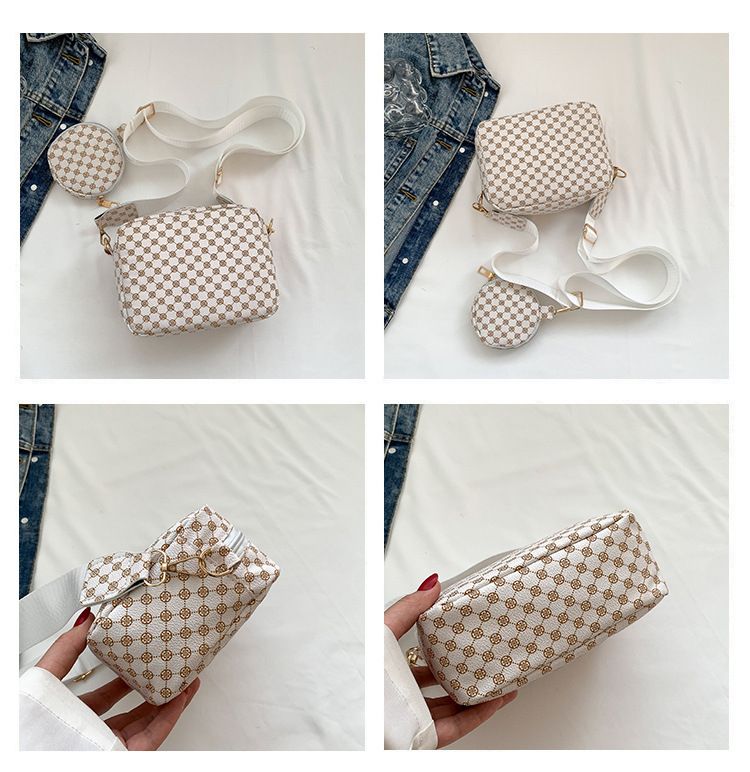 Textura minimalista para mulheres em 2024, nova tendência, bolsa simples e casual para mãe e filho, cruz diagonal_voghion.com