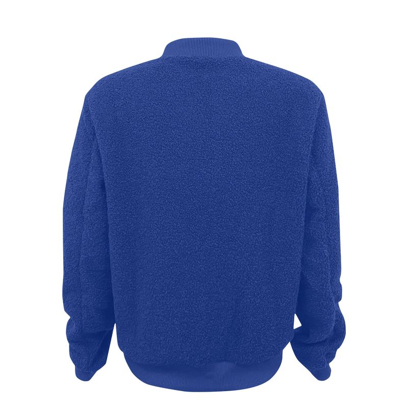 Fleecejack met rits voor dames - comfortabele winteroutfit met zachte sherpavoering, lichtgewicht en warm, casual streetwear_voghion.com