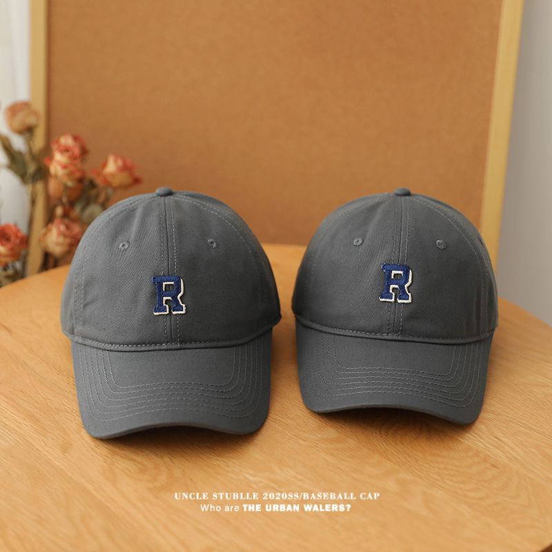 Cappellino da baseball originale con grande circonferenza della testa per uomo e donna, taglie forti, con tesa lunga, standard R, con parte superiore morbida e versatile, per coppie, con becco d'anatra._voghion.com