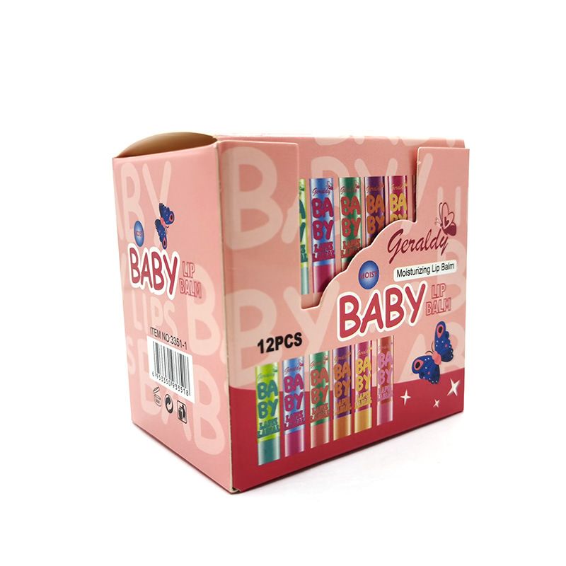 Μόδα μακιγιάζ για ενήλικες μωρό που αλλάζει χρώμα κραγιόν συμπαγής σωλήνας/διαφανές_voghion.com